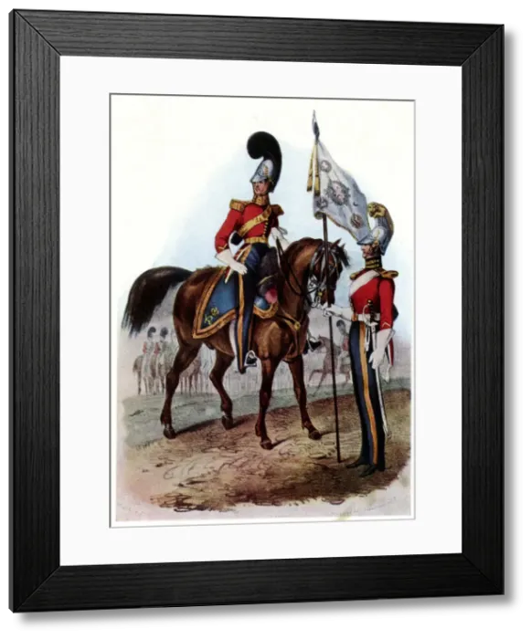 Framed Print : 6th Dragoon Guards soldiers Framed Print : 6th Dragoon Guards soldiers