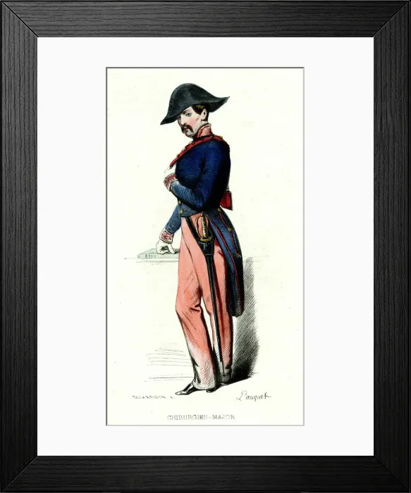 Framed Print : French Surgeon-Major Framed Print : French Surgeon-Major