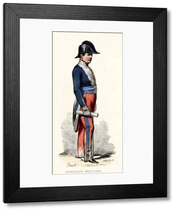 Framed Print : French Officer of Commissariat