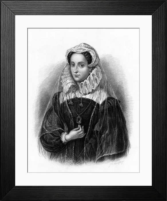 Framed Print : Mary, Queen of Scots Framed Print : Mary, Queen of Scots