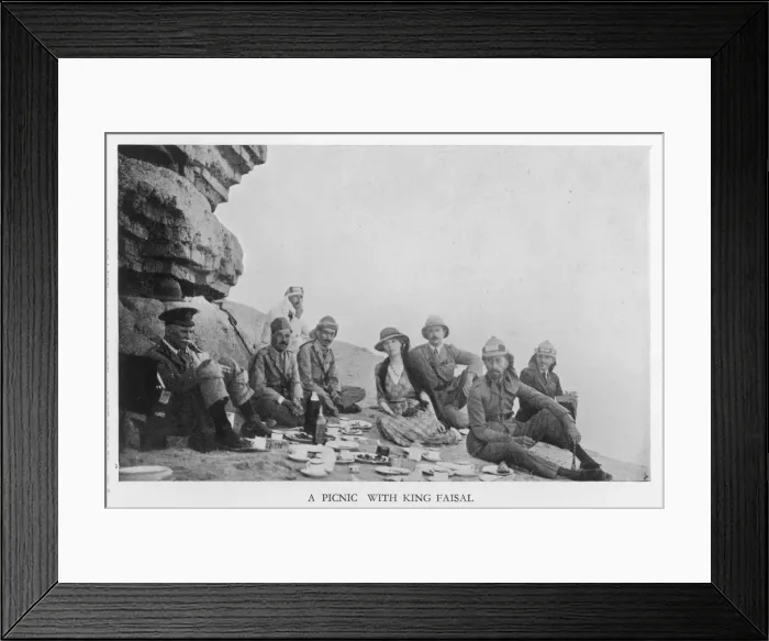 Framed Print : Gertrude Bell in Iraq Framed Print : Gertrude Bell in Iraq