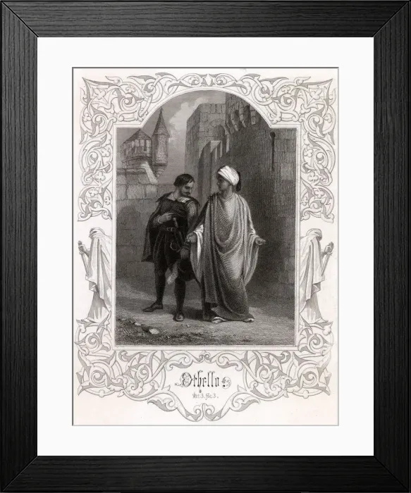 Framed Print : Othello by Shakespeare Framed Print : Othello by Shakespeare