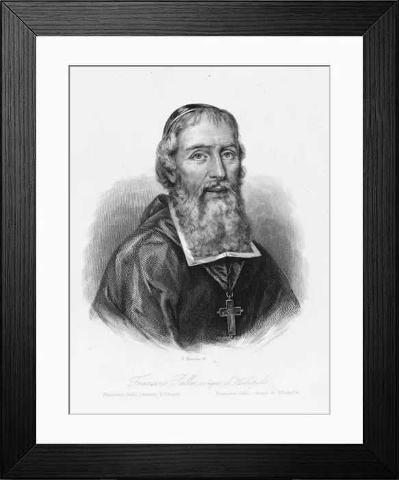 Framed Print : Francois Pallu, French missionary to the Far East Framed Print : Francois Pallu, French missionary to the Far East