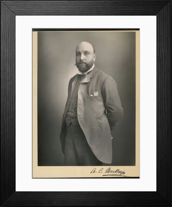 Framed Print : Sir Alexander Campbell Mackenzie, Scottish musician Framed Print : Sir Alexander Campbell Mackenzie, Scottish musician