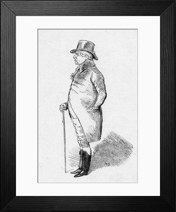 Framed Print : SKETCH OF TOWNSEND Framed Print : SKETCH OF TOWNSEND