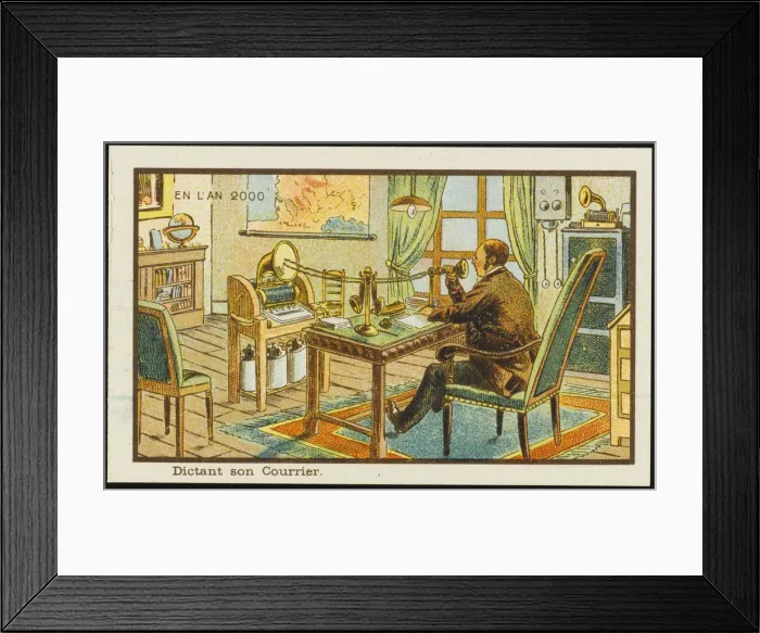 Framed Print : Futuristic dictation machine Framed Print : Futuristic dictation machine