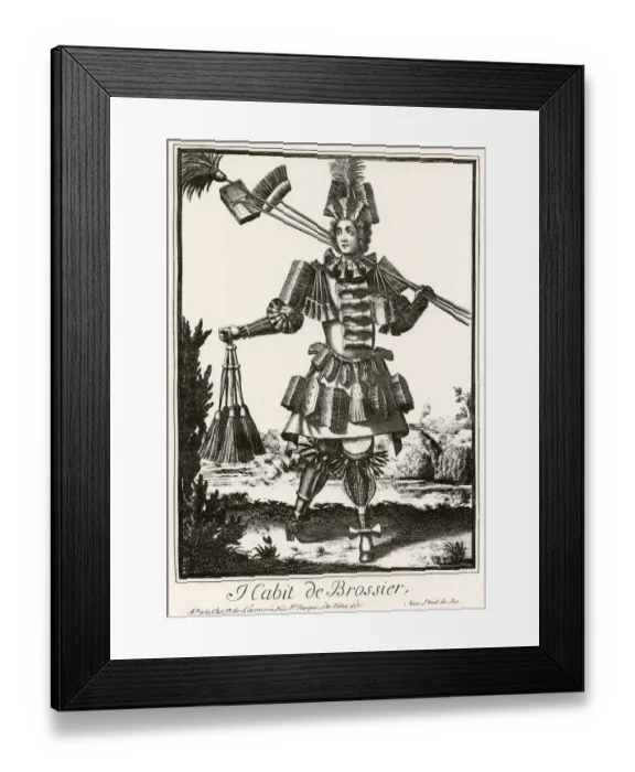Framed Print : A fantasy brushmaker Framed Print : A fantasy brushmaker