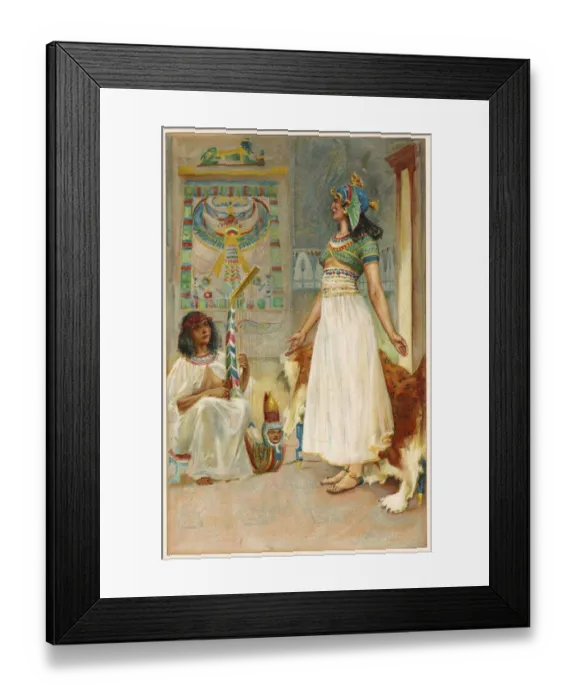 Framed Print : Scene from Shakespeares Antony and Cleopatra Framed Print : Scene from Shakespeares Antony and Cleopatra