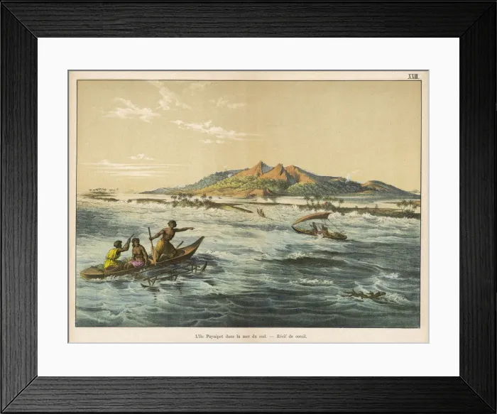 Framed Print : Puynipel (Bonibai), Caroline Islands, Pacific Ocean Framed Print : Puynipel (Bonibai), Caroline Islands, Pacific Ocean