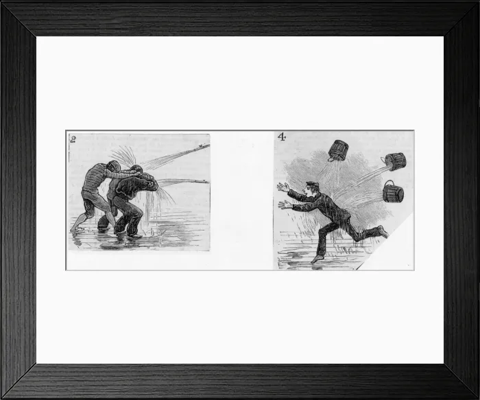 Framed Print : Celebrating the crossing of the Equator Framed Print : Celebrating the crossing of the Equator