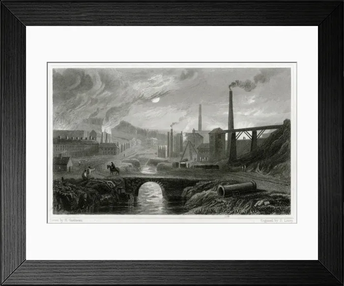Framed Print : Industry - Metals - Iron Framed Print : Industry - Metals - Iron