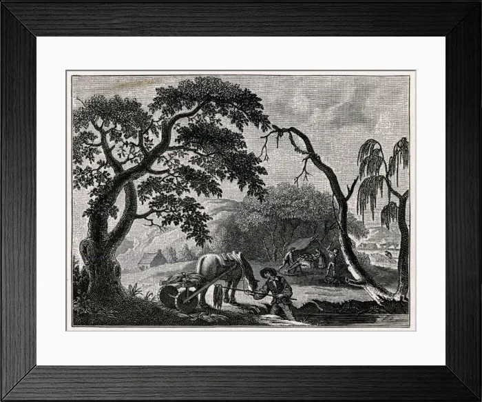 Framed Print : INDUSTRY / TEXTILES / LINEN Framed Print : INDUSTRY / TEXTILES / LINEN