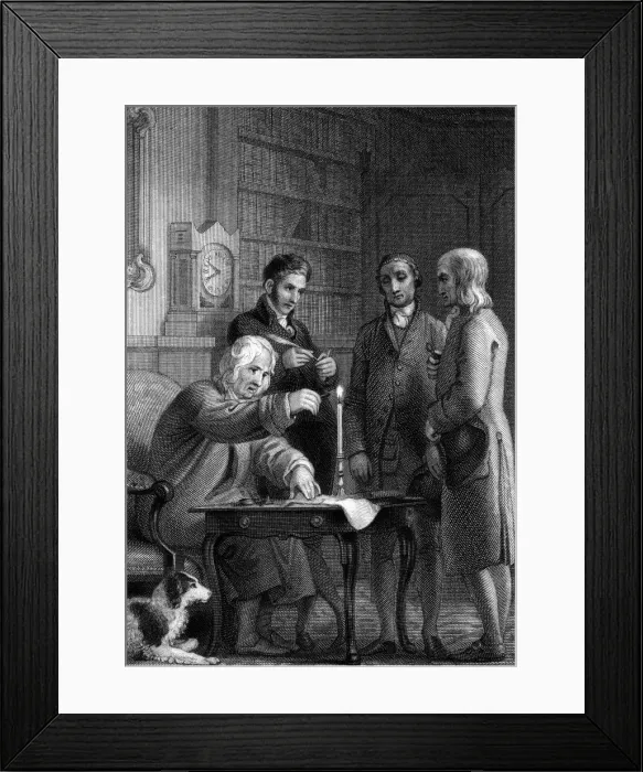 Framed Print : SEALING LETTER WITH WAX Framed Print : SEALING LETTER WITH WAX