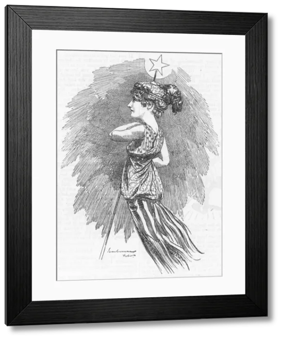 Framed Print : Mary Anderson, American actress Framed Print : Mary Anderson, American actress