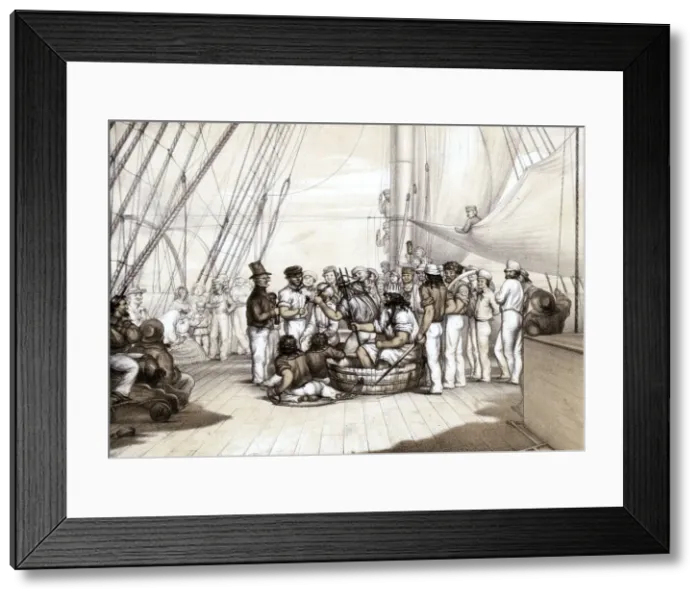 Framed Print : CUSTOMS / EQUATOR Framed Print : CUSTOMS / EQUATOR
