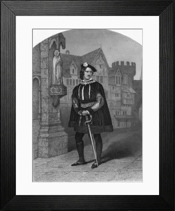 Framed Print : James William Wallack Framed Print : James William Wallack