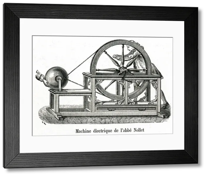 Framed Print : NOLLET MACHINE Framed Print : NOLLET MACHINE