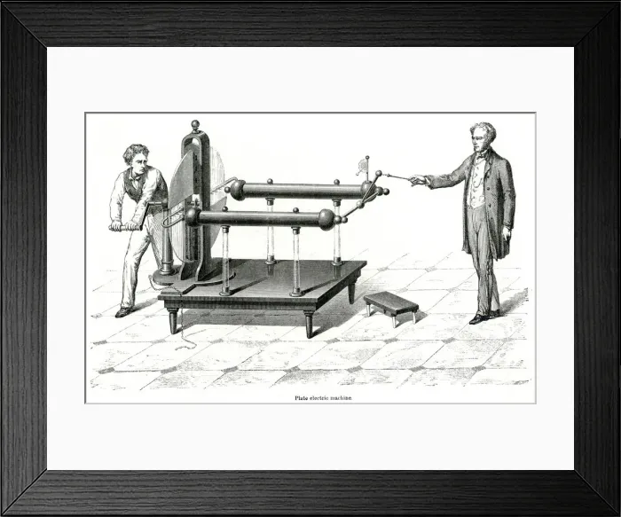 Framed Print : RAMSDENS MACHINE Framed Print : RAMSDENS MACHINE