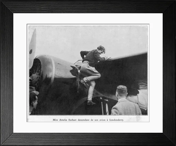 Framed Print : Earhart in Ireland Framed Print : Earhart in Ireland