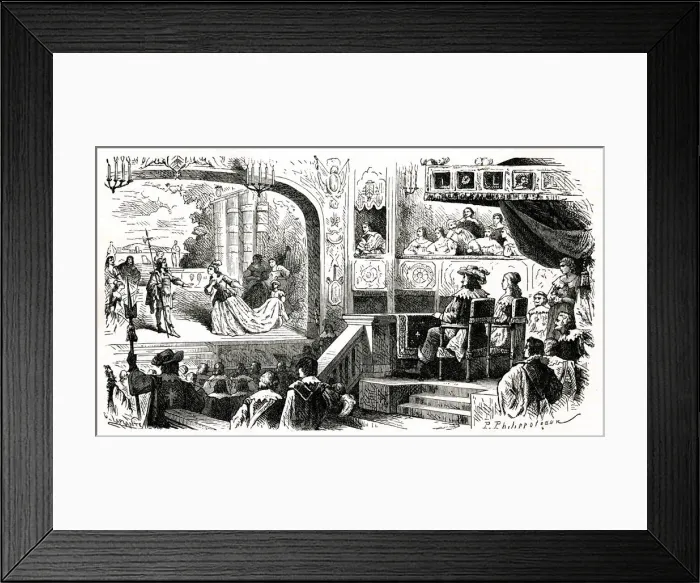 Framed Print : THEATRE / THEATRE GOING Framed Print : THEATRE / THEATRE GOING