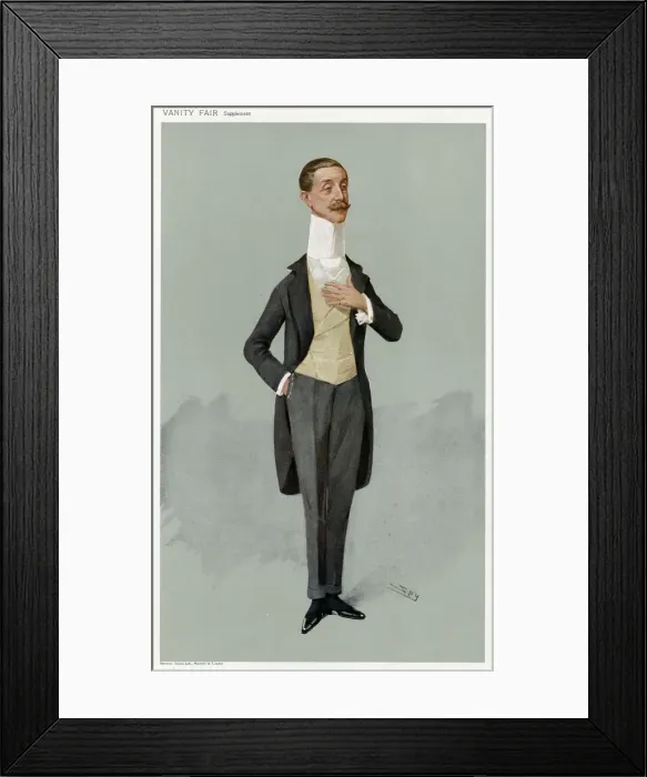 Framed Print : Expert In Ceremony and MP for Mid-Northants Lord Althorp Framed Print : Expert In Ceremony and MP for Mid-Northants Lord Althorp
