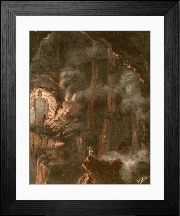 Framed Print : The Entrance to Hell Framed Print : The Entrance to Hell
