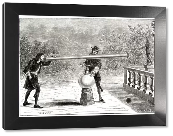 Otto von Guericke Demonstrating his Experiment