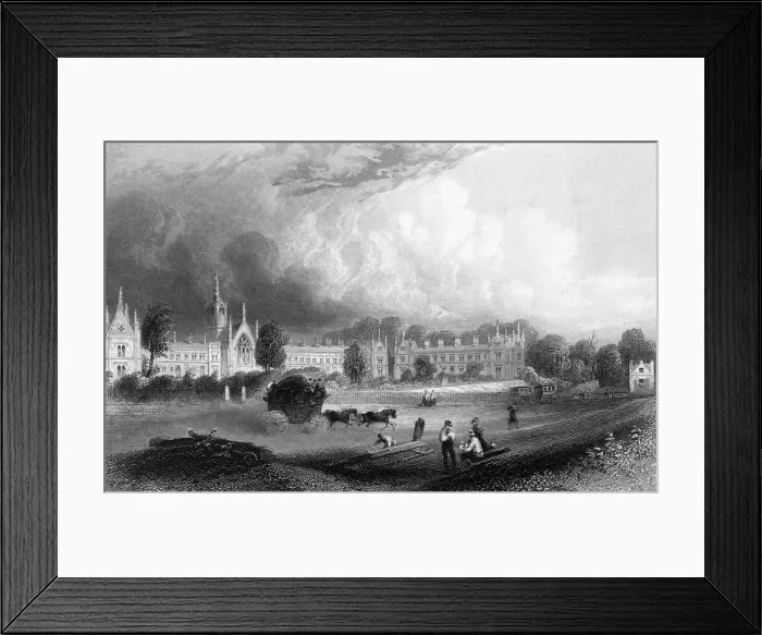 Framed Print : Whittingtons Almhouses Framed Print : Whittingtons Almhouses
