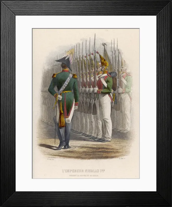 Framed Print : Tsar Nicolas I Framed Print : Tsar Nicolas I