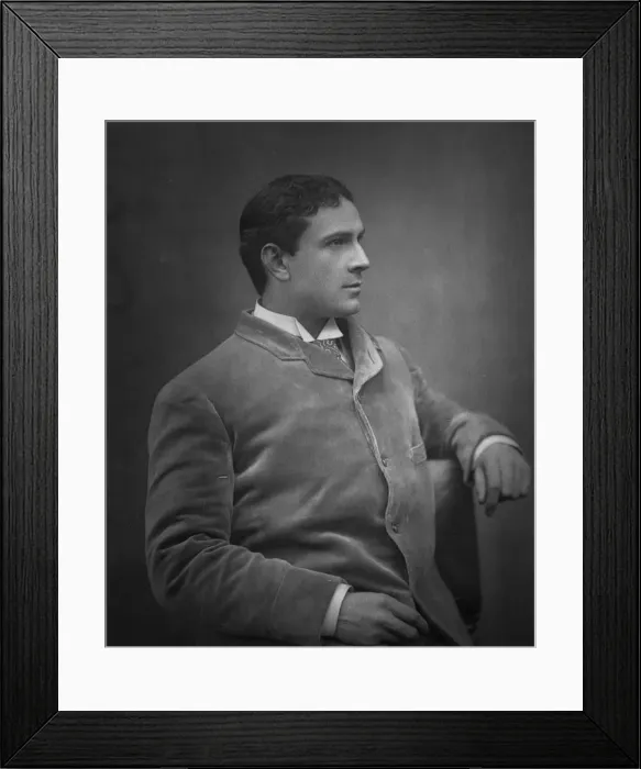 Framed Print : MAURICE BARRYMORE / SEPIA Framed Print : MAURICE BARRYMORE / SEPIA