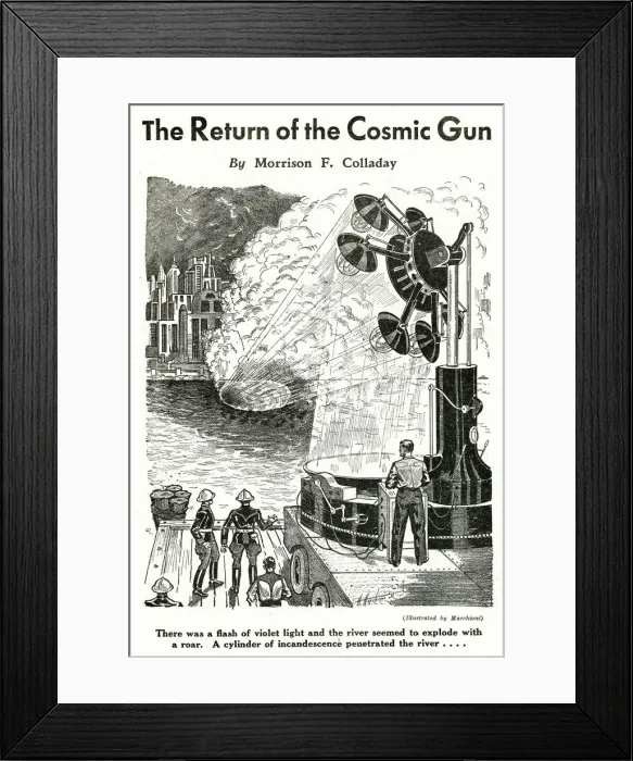 Framed Print : ETHER WAVE GENERATOR