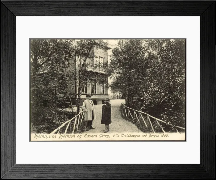 Framed Print : Edvard Hagerup Grieg Framed Print : Edvard Hagerup Grieg