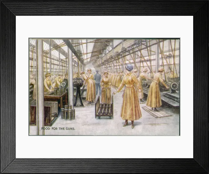 Framed Print : Factories - Britain Framed Print : Factories - Britain