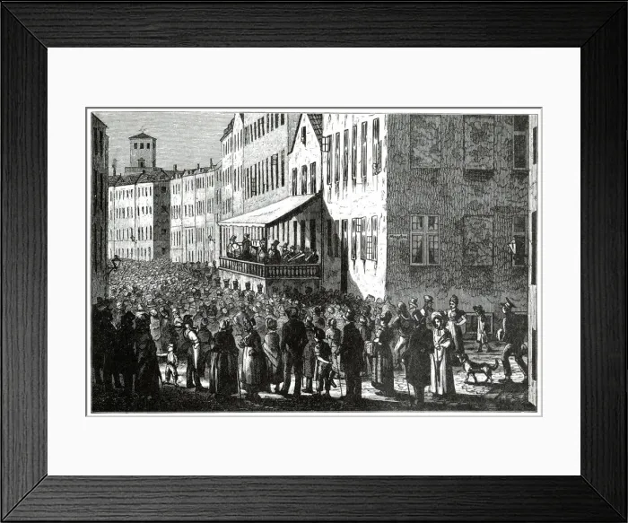 Framed Print : GAMBLING / LOTTERIES C1840 Framed Print : GAMBLING / LOTTERIES C1840