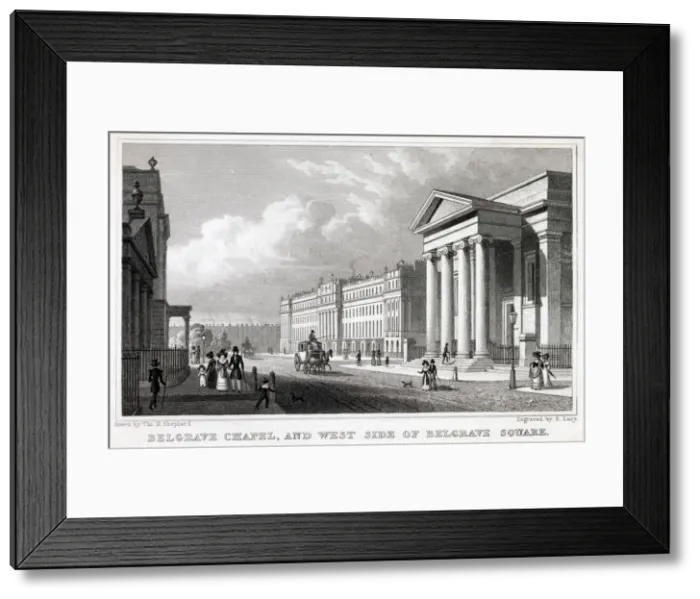 Framed Print : Belgrave Chapel, London Framed Print : Belgrave Chapel, London