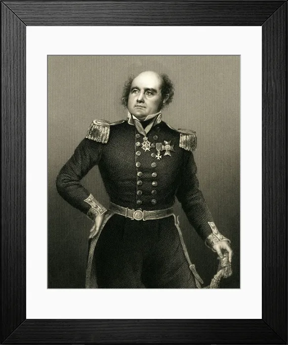 Framed Print : SIR JOHN FRANKLIN Framed Print : SIR JOHN FRANKLIN