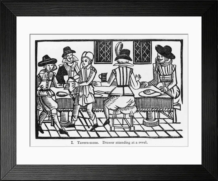 Framed Print : Elizabethan Tavern Framed Print : Elizabethan Tavern