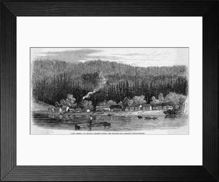 Framed Print : FORT GEORGE SITE Framed Print : FORT GEORGE SITE