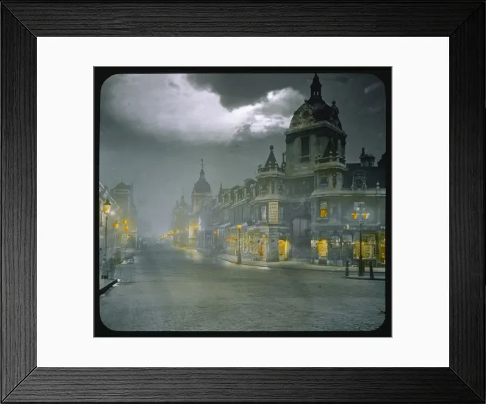 Framed Print : SMITHFIELD / LANTERN SLIDE Framed Print : SMITHFIELD / LANTERN SLIDE