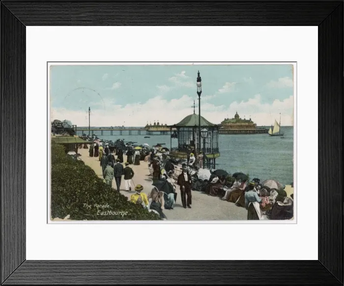 Framed Print : Eastbourne Parade Framed Print : Eastbourne Parade