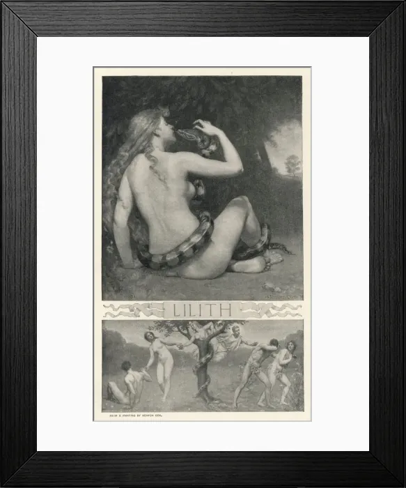 Framed Print : Vampires - Lilith Framed Print : Vampires - Lilith
