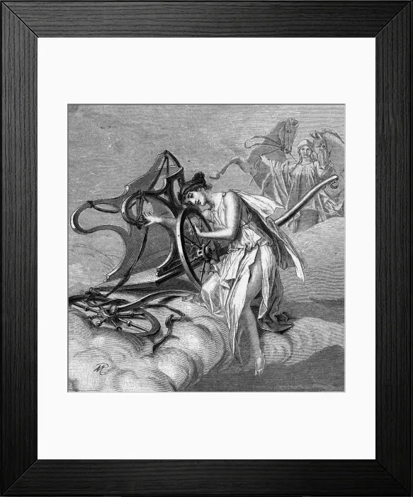 Framed Print : CLASICAL MYTH / HEBE Framed Print : CLASICAL MYTH / HEBE