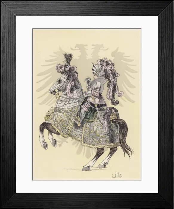 Framed Print : 16TH CENTURY KNIGHT Framed Print : 16TH CENTURY KNIGHT