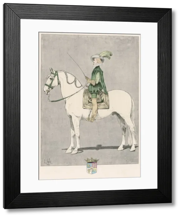 Framed Print : CAESAR-AUG. DE BELLEGDE Framed Print : CAESAR-AUG. DE BELLEGDE