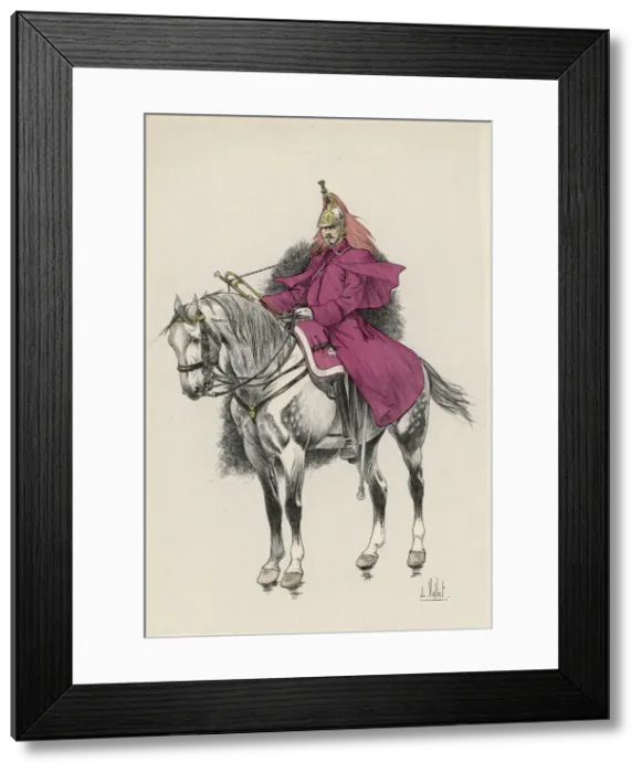 Framed Print : Music - French Cuirassier Framed Print : Music - French Cuirassier