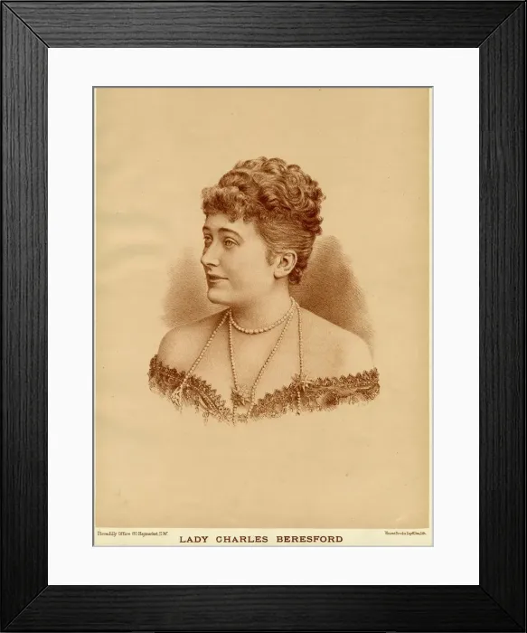 Framed Print : LADY CHARLES BERESFORD Framed Print : LADY CHARLES BERESFORD