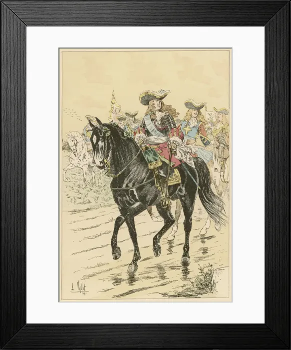 Framed Print : FRENCH MARSHAL / C18 Framed Print : FRENCH MARSHAL / C18