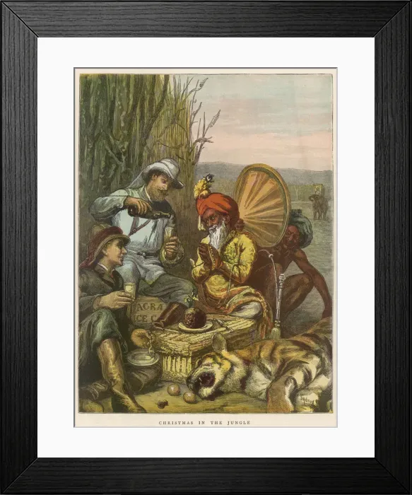 Framed Print : BRITISH / INDIA / CHRISTMAS Framed Print : BRITISH / INDIA / CHRISTMAS