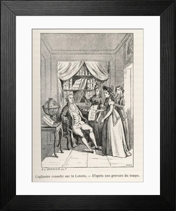Framed Print : CAGLIOSTRO & LOTTERY CAGLIOSTRO & LOTTERY Framed Print : CAGLIOSTRO & LOTTERY CAGLIOSTRO & LOTTERY