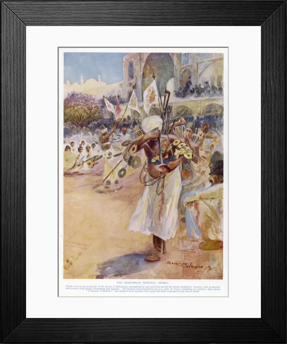 Framed Print : Ecstatic Moslems Framed Print : Ecstatic Moslems